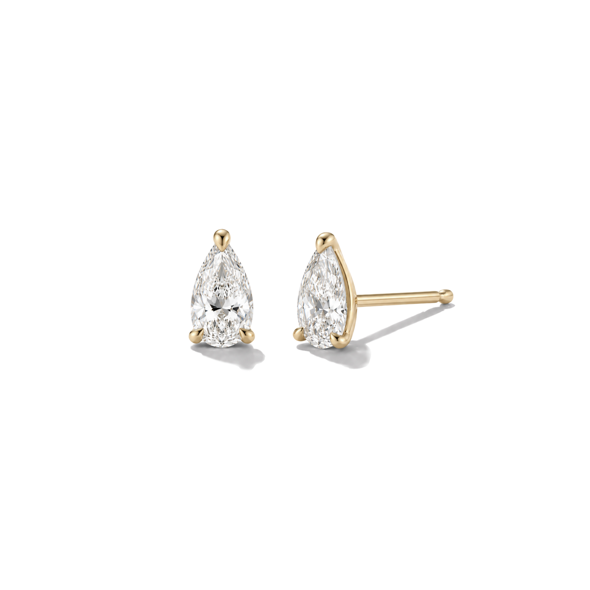 ELYSE PEAR DIAMOND STUDS