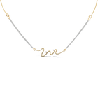 SORA DIAMOND SQUIGGLE NECKLACE