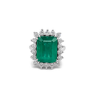 BESPOKE EMERALD COCKTAIL RING