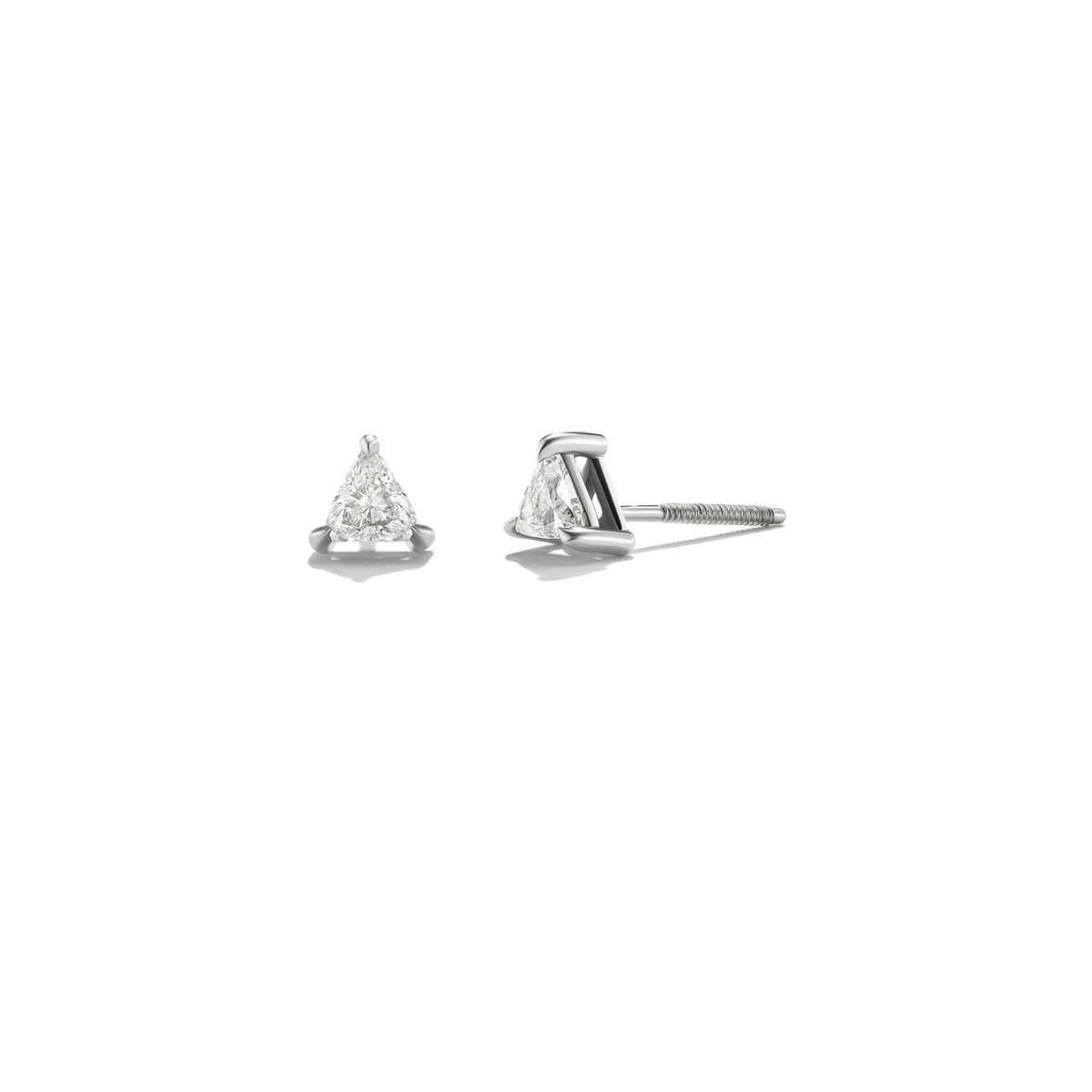 FARAH TRIANGLE DIAMOND STUDS
