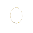 HENDRIX 2 STONE YELLOW SAPPHIRE ANKLET