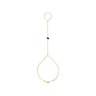 JAX RHODOLITE GARNET HAND CHAIN