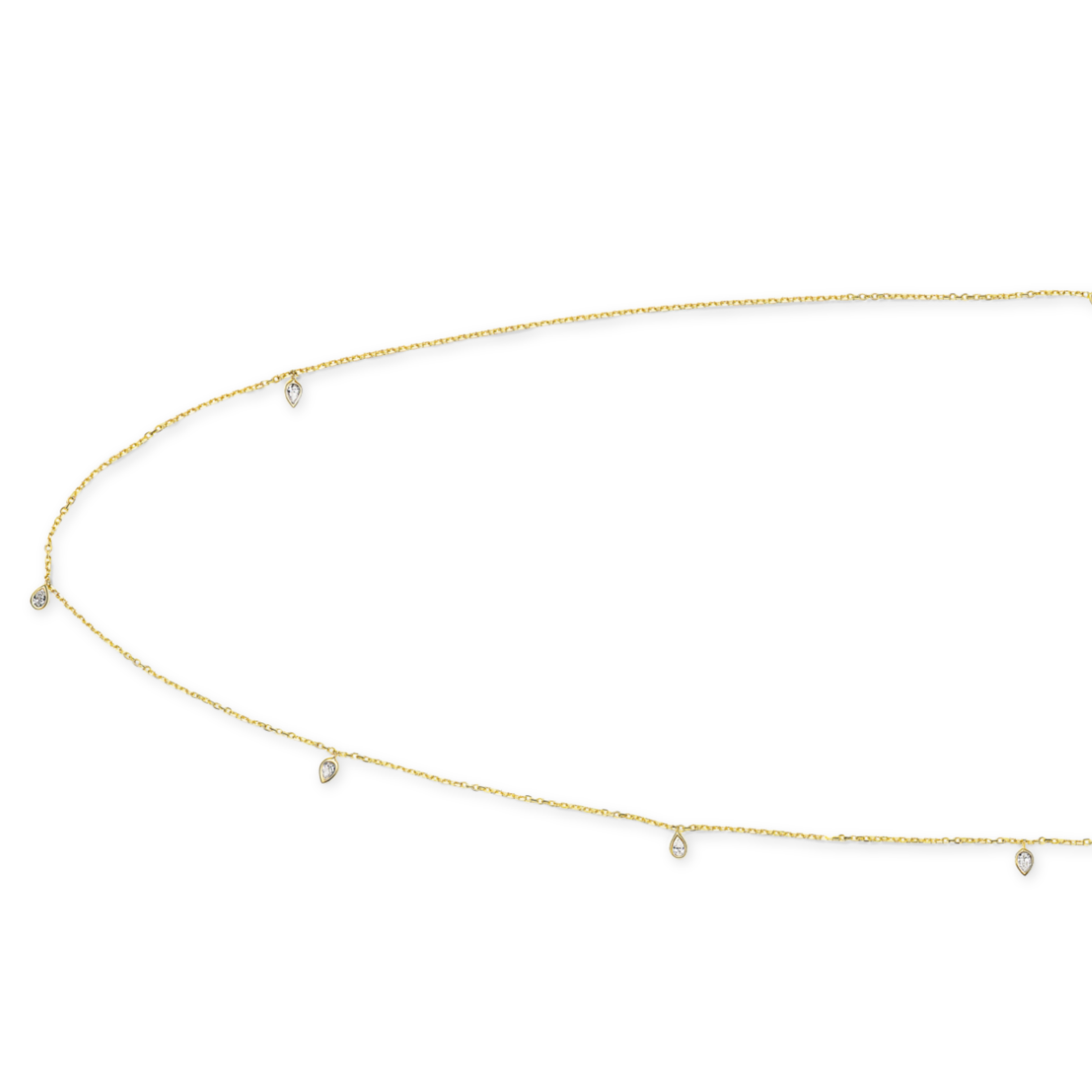 MALIA WHITE DIAMOND BELLY CHAIN