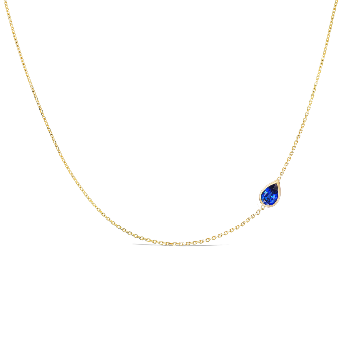 MAX MINI BLUE SAPPHIRE NECKLACE