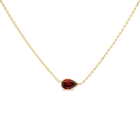 MAX MINI GARNET NECKLACE
