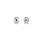 MIA MINI HEXAGONAL DIAMOND STUDS