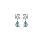 MONA 2 STONE GREY SPINEL DROP EARRINGS - CANADAMARK®