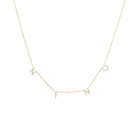 NINO DIAMOND LETTER NAME NECKLACE