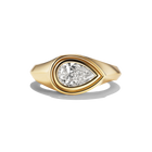 PHOENIX WHITE DIAMOND PINKY RING