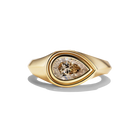 PHOENIX BROWN DIAMOND PINKY RING
