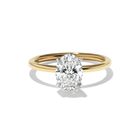 BESPOKE OVAL SOLITAIRE RING