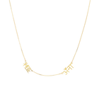 TWO NAME NAMEPLATE NECKLACE