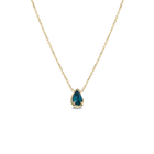 BB THELMA TEAL SAPPHIRE NECKLACE