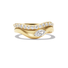 ZOE DIAMOND THUMB RING STACK