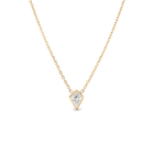 KELIS 14KT YG BEZEL KITE NECKLACE