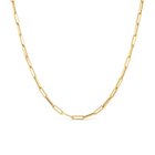 GINNI 18KT PAPERCLIP CHAIN