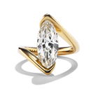 BESPOKE BYPASS MARQUISE RING
