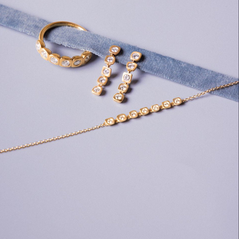 BUBBLE BEZEL BRACELET