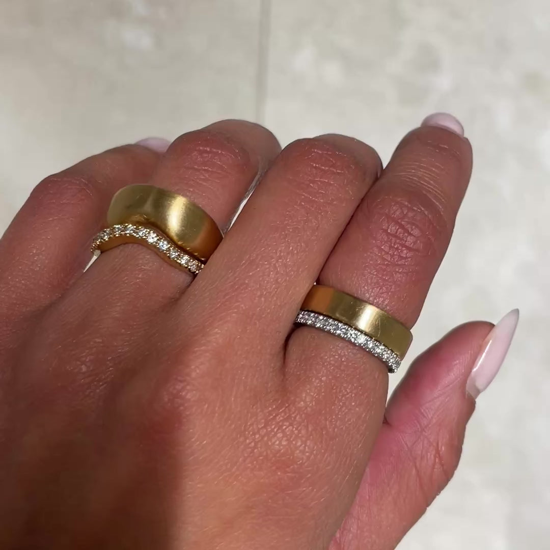 Praia + sage + gigi+ mel - Wedding Bands + Fine Jewelry Stacks