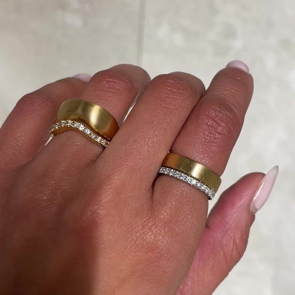 Praia + sage + gigi+ mel - Wedding Bands + Fine Jewelry Stacks