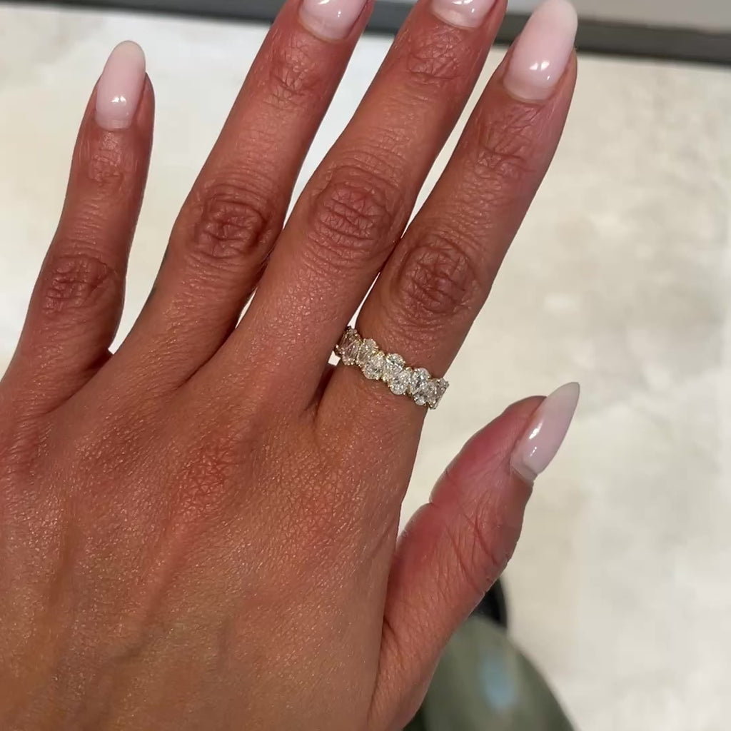 Bea Pear Cut Ring on Hand