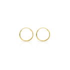 RAINA 14KT SMALL INFINITY HOOPS