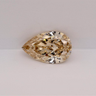4.06 CRT Y VVS1 PEAR CUT DIAMOND