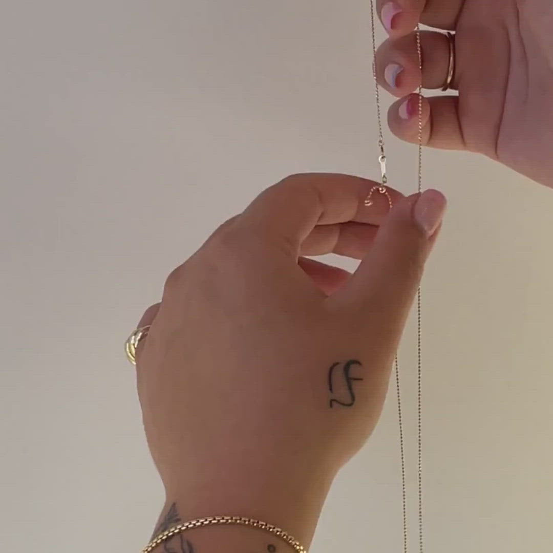 *NEW* EKKA 14KT Diamond Cut Ball Chain - Adjustable - Product Page Videos 4