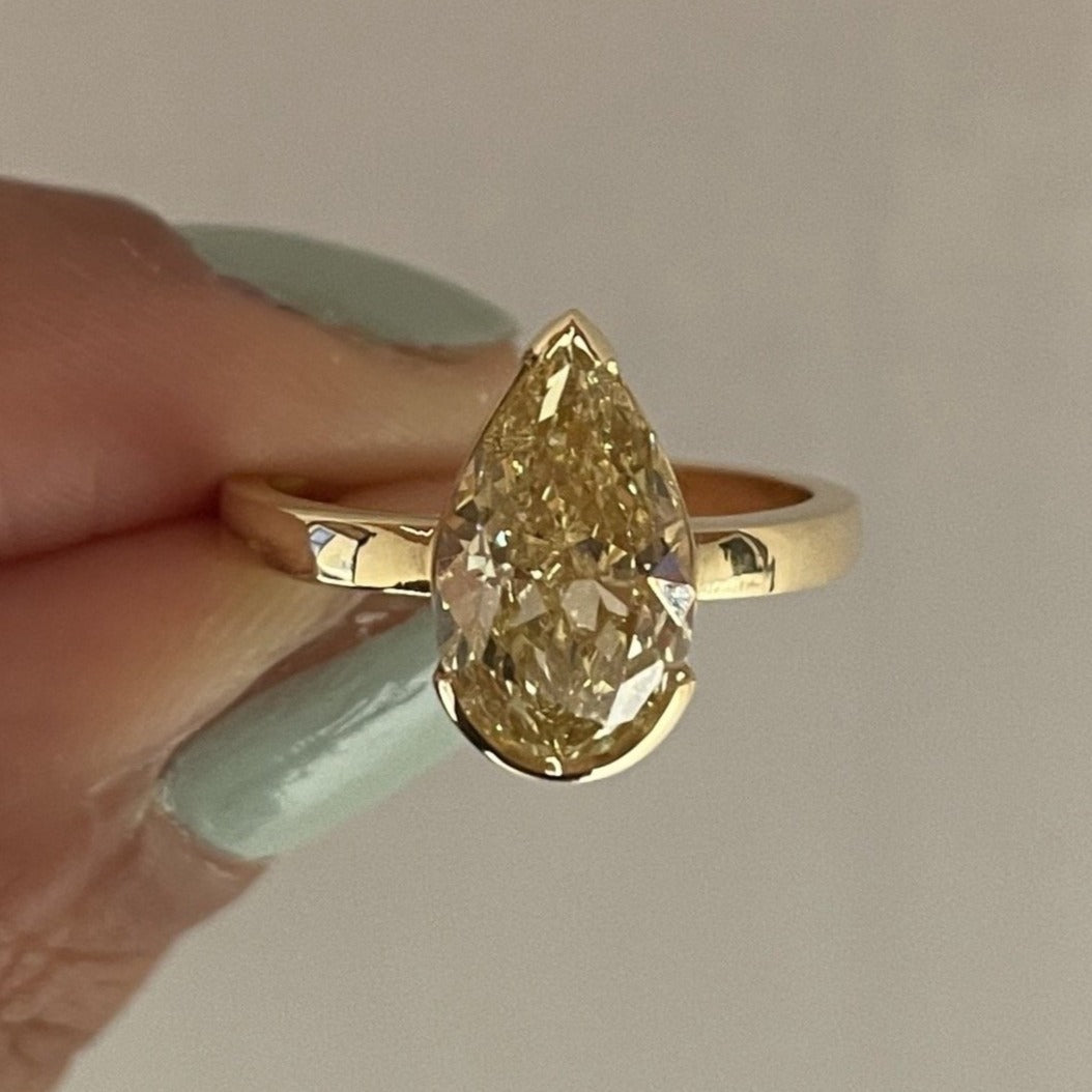 JUPITER | Yellow Diamond Rings for Women – AARYAH